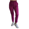Spodnie medyczne purpurowe basic premium roz. 3XL